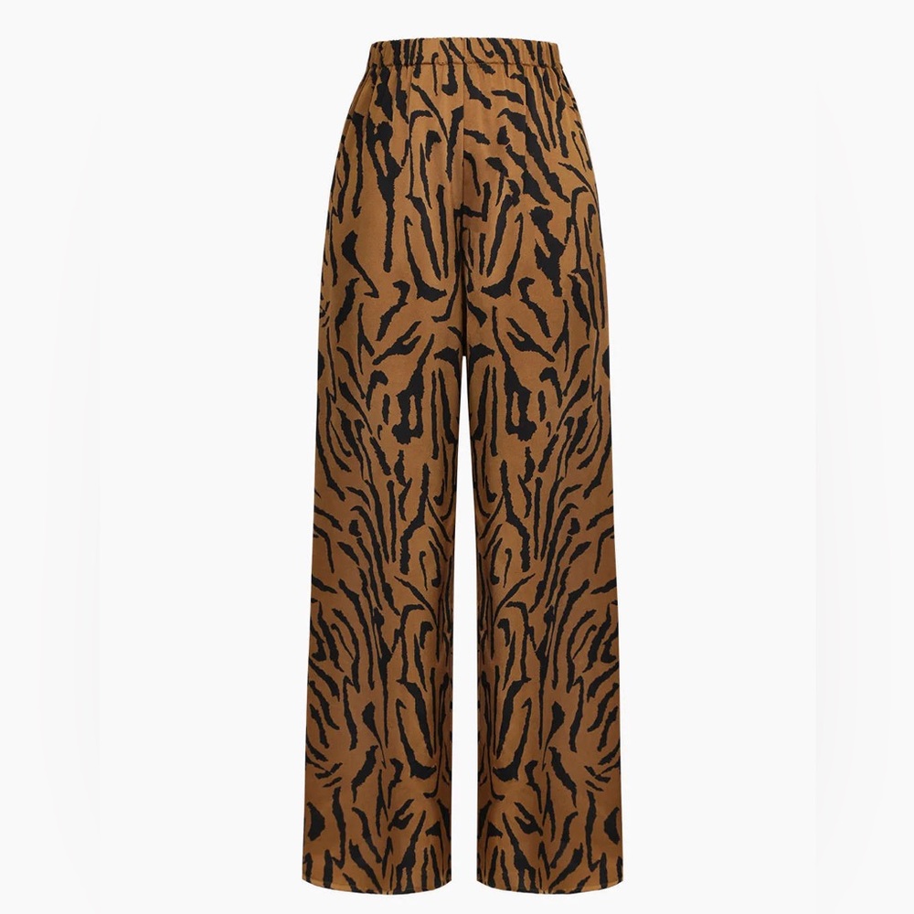 Micas Stripe Print Tiger Pant XS